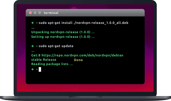 ubuntu install nordvpn