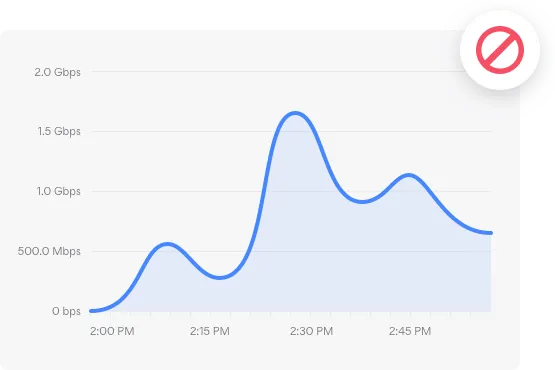 VPNでインターネットトラフィックのログは記録されません