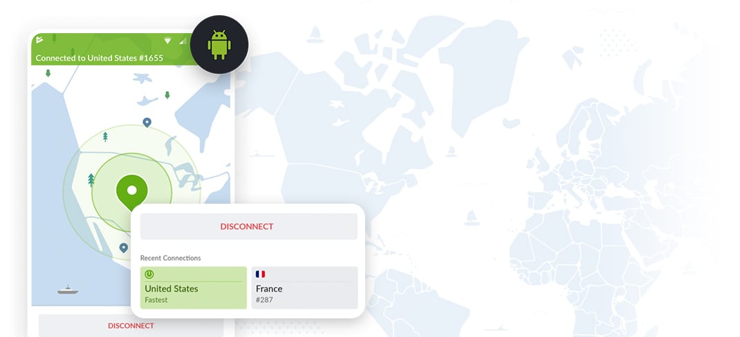 NordVPN for Android software