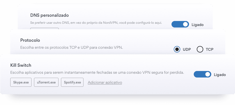 screen app advanced settings pt br