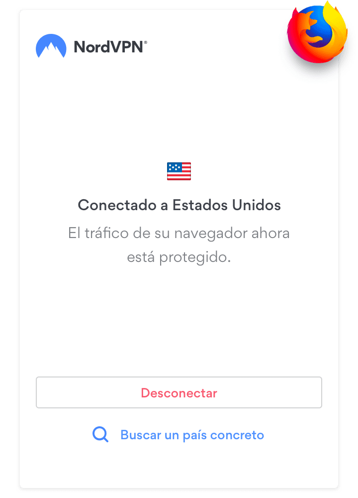 Descarga la extensión VPN para Mozilla Firefox NordVPN