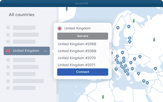NordVPN UK Servers
